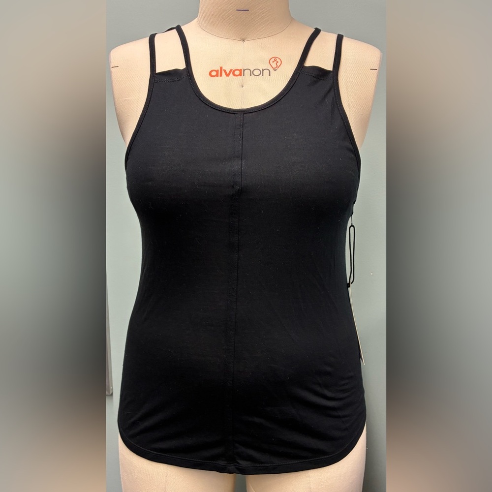 Beatrix Black Workout Top